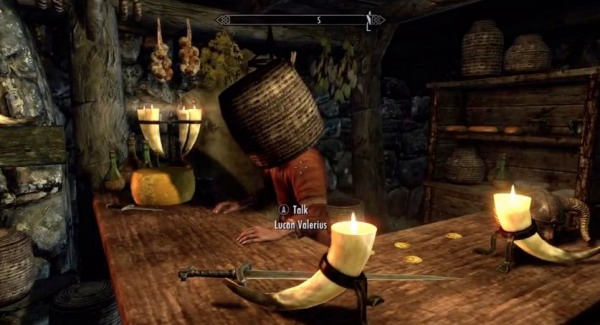 skyrim bucket head